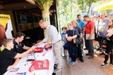 Jakob Pöltl Autogrammstunde