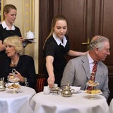 Prinz Charles & Camilla: Kaffee beim Demel