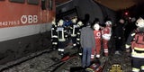 Schwere Zug-Kollision in Kritzendorf