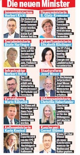 Montag steht neue Regierung