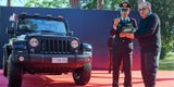 Extrem cooler Jeep für die Polizei