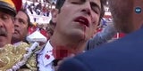 Stier spießt Torero am Hals auf