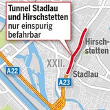 Hier baut die Asfinag Tangente Hirschstetten Stadlau