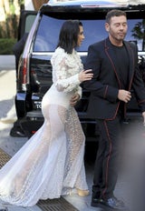 Kim Kardashian: Heiß in Weiß