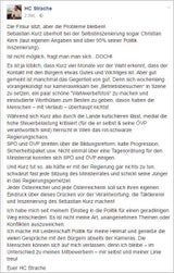Strache spottet über Sebastian Kurz