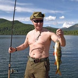 Putin oben ohne