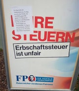 FPÖ Plakat
