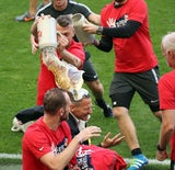 So feiern die Bullen ihren 5. Meistertitel