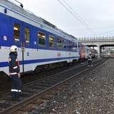 Oberleitung in Liesing gerissen