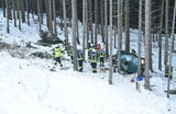 17-Jähriger flog mit Pkw 85 Meter durch die Luft