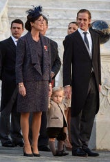 Sacha Casiraghi: So süß am Nationalfeiertag