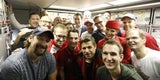 U-40-Hockey-Nationalteam trifft Kanzler Kurz im Flieger