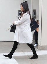Kourtney Kardashian: Ganz schön schwanger