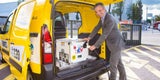 "Benzinkanister" für E-Autos im Probebetrieb