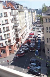Zimmer-Brand in Wien: Frau von Flammen eingeschlossen