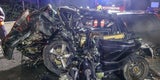 Lenker verbrannte nach Unfall auf A2