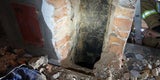 Bursch will Weihnachtsmann spielen - und bleibt im Kamin stecken