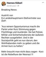 SPÖ-Funktionär bezeichnet Kanzler als „Nobelhure“