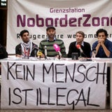 Flüchtlinge belagern Uni