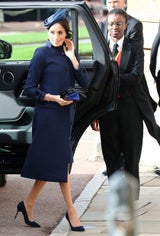 So hat Meghan ihren Babybauch versteckt