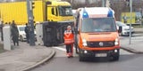 Spektakulärer Auto-Crash in Wien