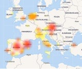 Hier sind Facebook & Co. ausgefallen