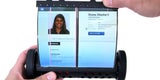 Smartphone mit aufrollbarem Display