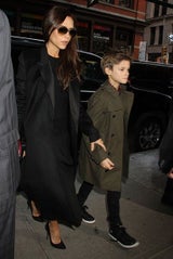 Die Beckhams gehen Mittagessen