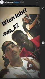 Alaba bei RAF Camora