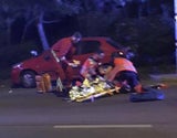 Schwerer Unfall in Wien: Pkw crasht in Fußgänger