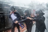Super-Taifun rast auf Hongkong zu