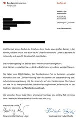 So holen Sie sich den Familienbonus