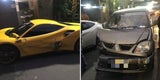 Mitsubishi-Fahrer (20) rammt Ferrari-Kolonne