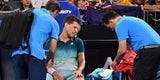 Thiem zertrümmert Schläger & ruft Arzt