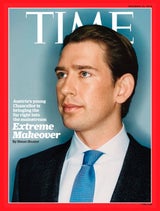 Kurz am Cover von US-Magazin "Time"