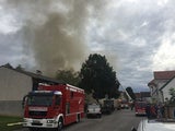 Kindergarten brennt bei Feuerwehr-Übung ab