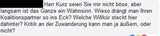 Rechte attackieren Kanzler Kurz