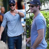 Glücklicher Liam Hemsworth