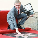 Christoph Waltz am "Walk of Fame" gehrt
