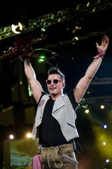 Gabalier rockt Wiener Stadthalle