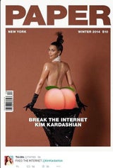 Kim Kardashian: So lacht das Internet über ihr Po-Cover