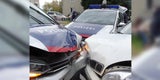 5 Polizisten bei wilder Verfolgungsjagd in NÖ verletzt