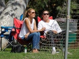 Heidi Klum & Vito Schnabel: Familiensonntag am Fußballplatz