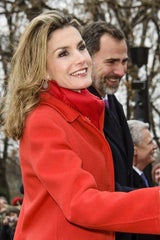 Königin Letizia bezaubert Deutschland