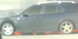 Spektakulärer Autobrand auf der A1