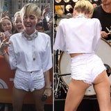 Miley Cyrus wieder halbnackt