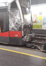 7 Verletzte bei Bim-Unfall in Wien