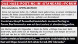 Hass-Attacke im "Standard"-Forum