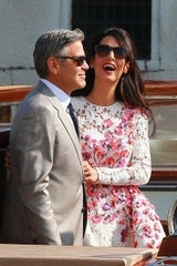 George Clooney & Amal: Die ersten Fotos nach der Hochzeit