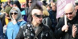 Rauch-Bomben bei Anti-Identitären-Demo
